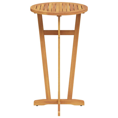 Garten-Bartisch Ø60x105 cm Massivholz Akazie