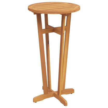 Garten-Bartisch Ø60x105 cm Massivholz Akazie