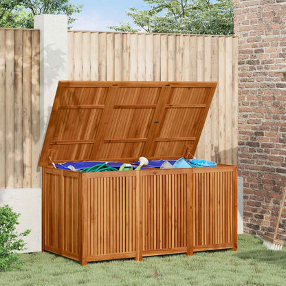 Gartenbox 150x80x75 cm Massivholz Akazie