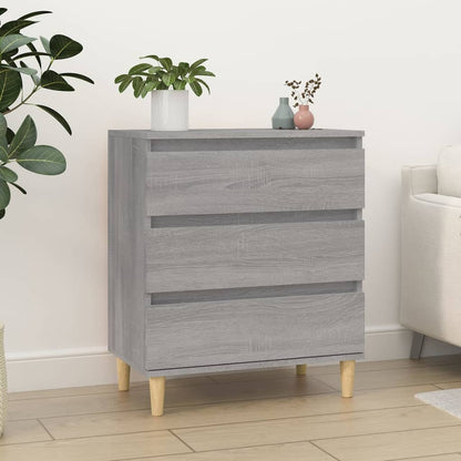 Sideboard Grau Sonoma 60x35x70 cm Holzwerkstoff