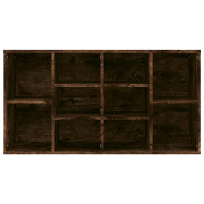 Schuhbank Räuchereiche 103x30x55 cm Holzwerkstoff