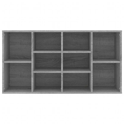 Schuhbank Grau Sonoma 103x30x55 cm Holzwerkstoff