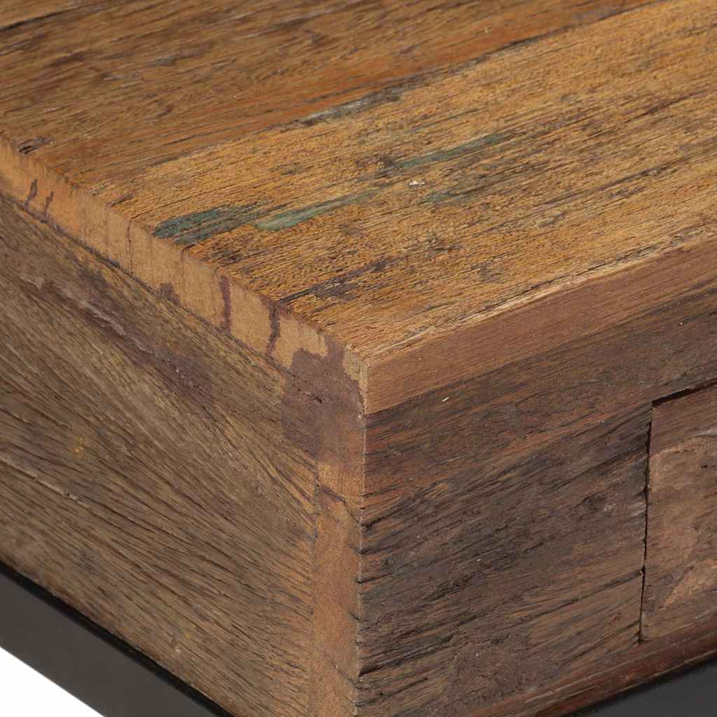 TV-Schrank 110x30x46 cm Altholz Massiv