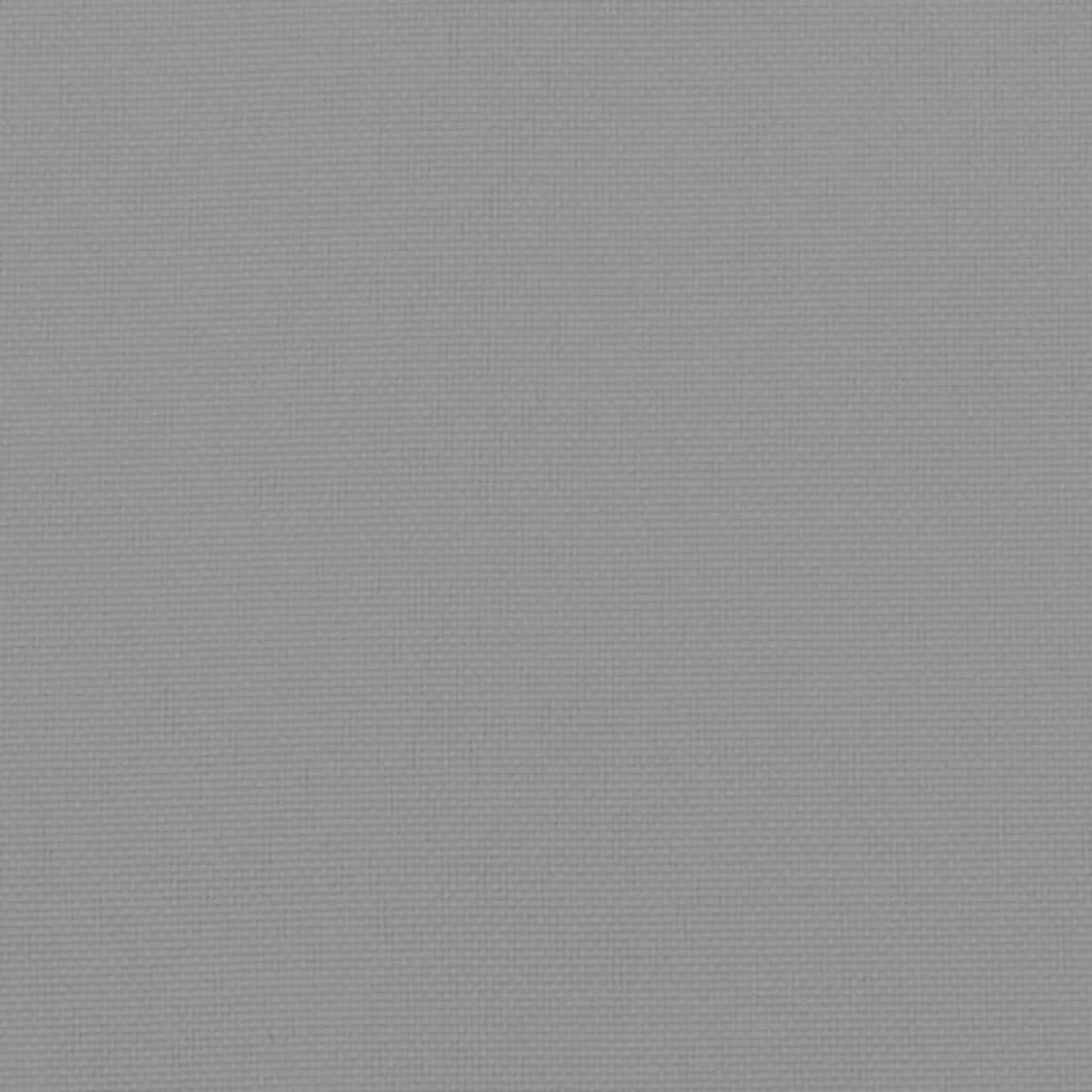 Palettenkissen Grau 70x70x12 cm Stoff