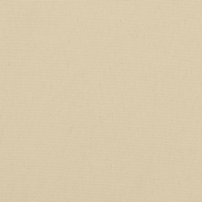 Palettenkissen Beige 50x40x12 cm Stoff
