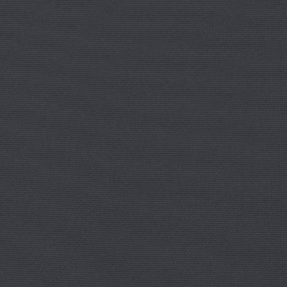 Palettenkissen Schwarz 70x40x12 cm Stoff