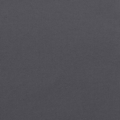 Palettenkissen Anthrazit 80x40x12 cm Stoff