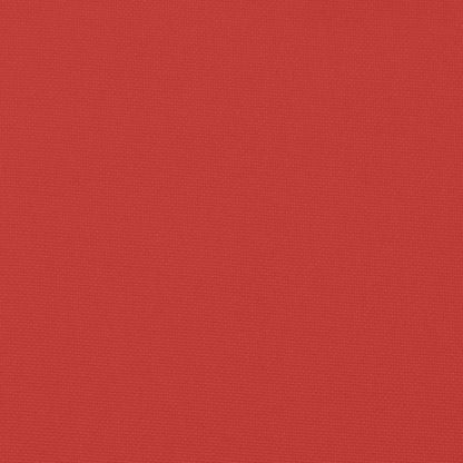 Palettenkissen Rot 80x40x12 cm Stoff