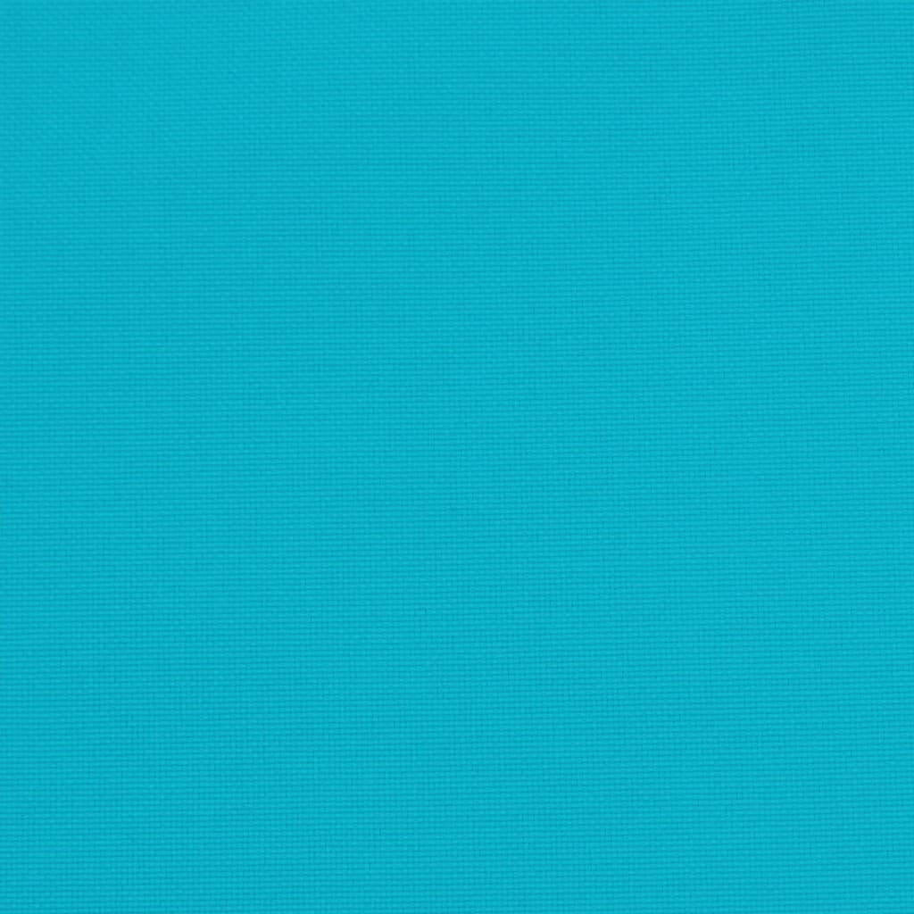 Palettenkissen 2 Stk. Türkis Oxford-Gewebe