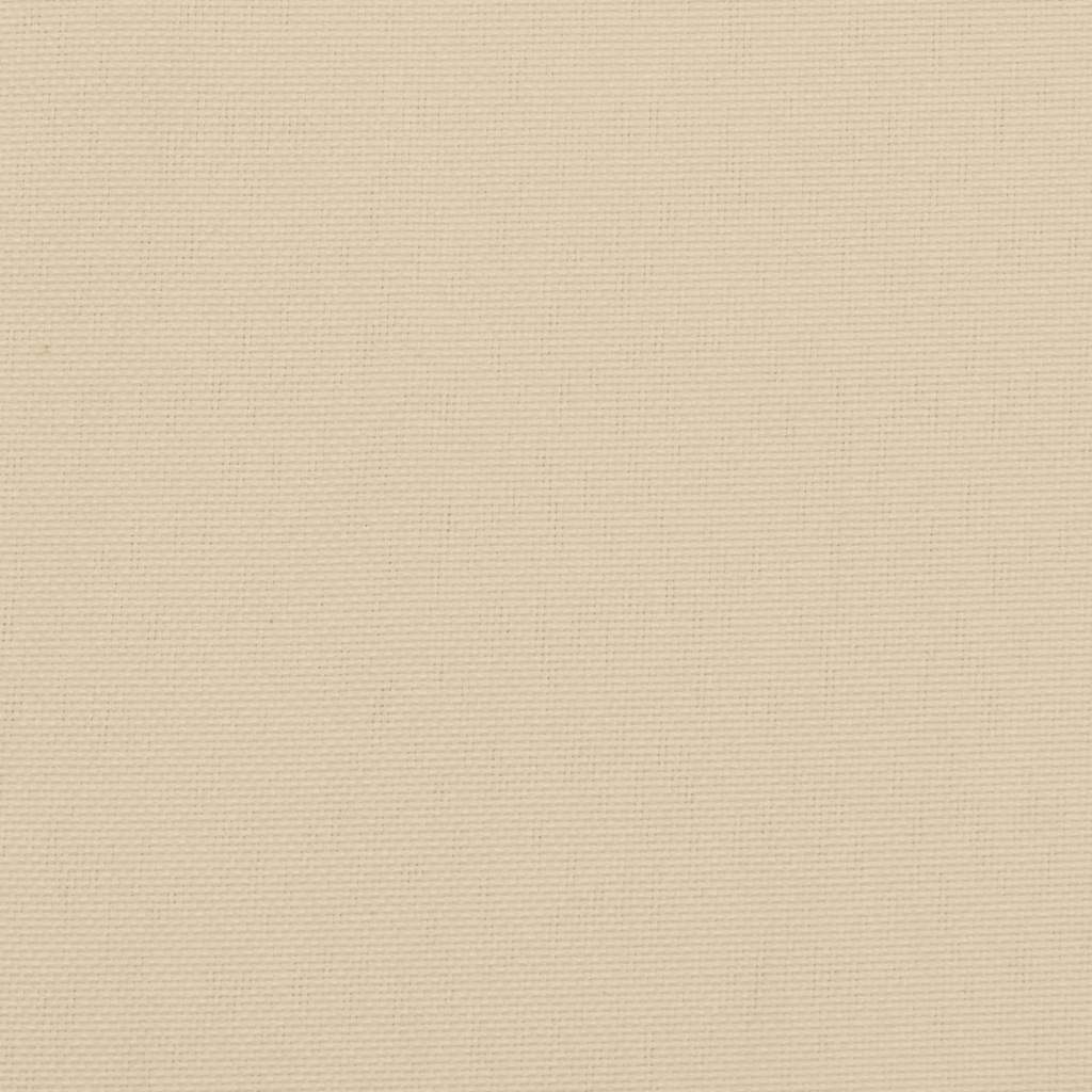 Palettenkissen 3-tlg. Beige Stoff