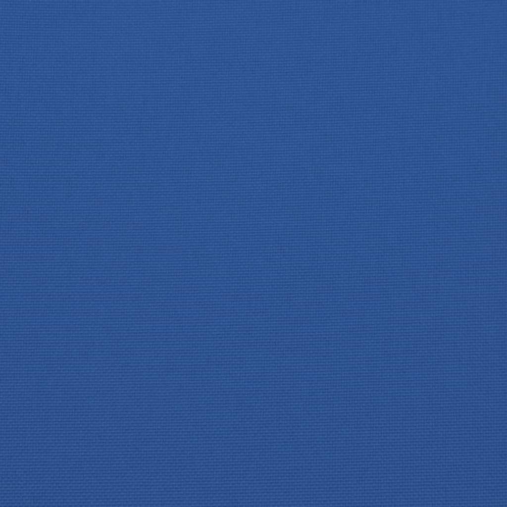 Palettenkissen 2 Stk. Blau Stoff