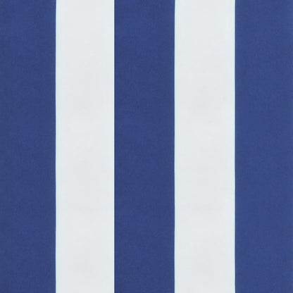 Palettenkissen 2 Stk. Blau & Weiß Gestreift Oxford-Gewebe