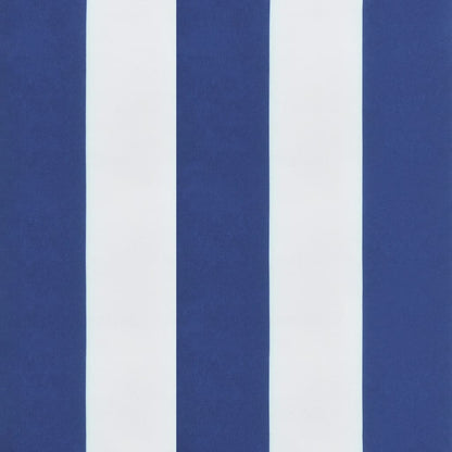 Sonnenliegen-Auflage Blau&Weiß Gestreift Oxford-Gewebe