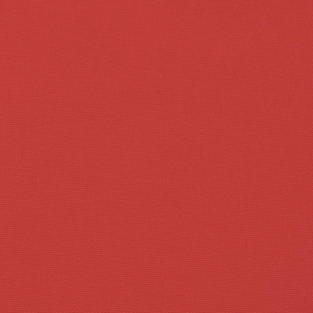 Gartenbank-Auflage Rot 120x50x7 cm Oxford-Gewebe