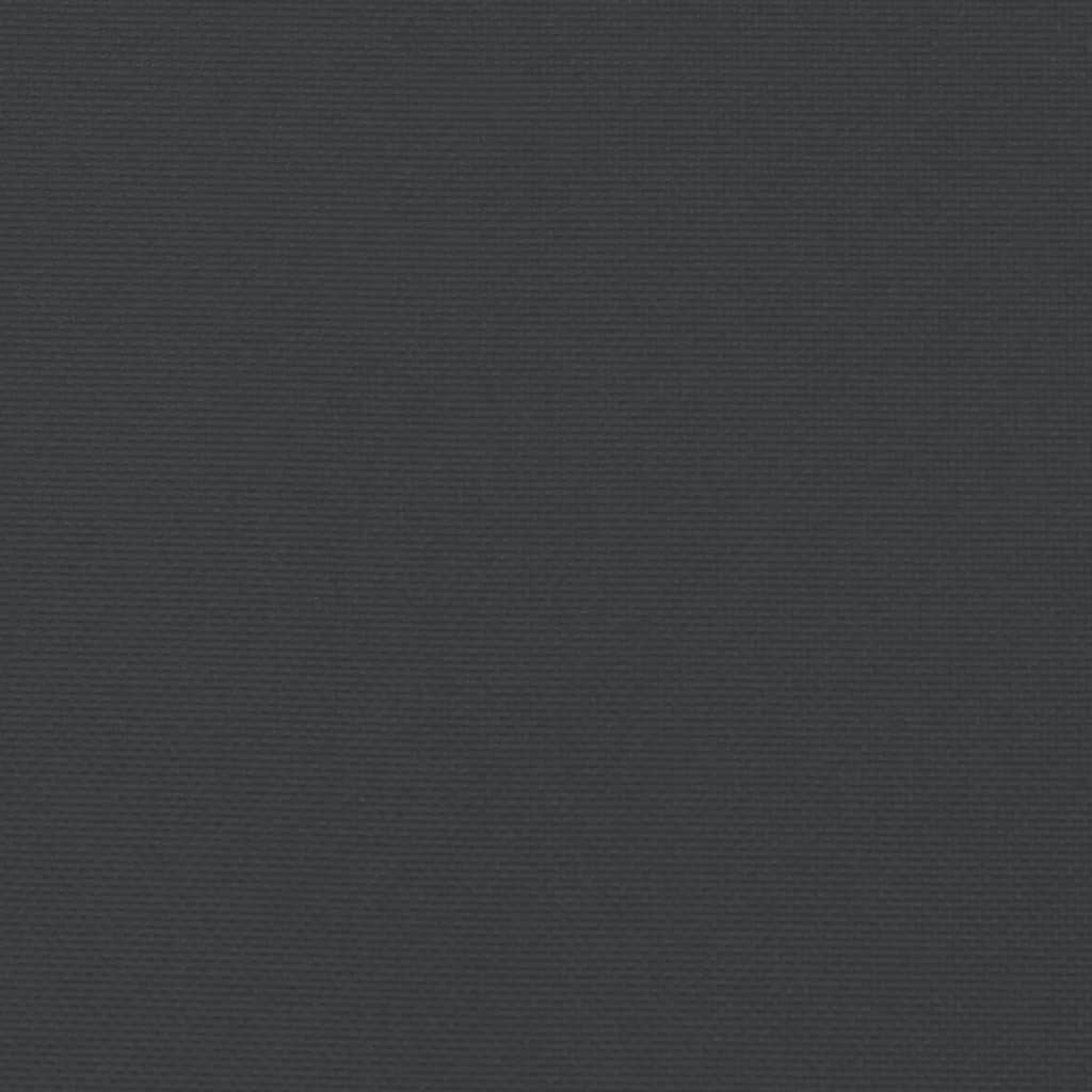 Gartenbank-Auflage Schwarz 150x50x7 cm Oxford-Gewebe