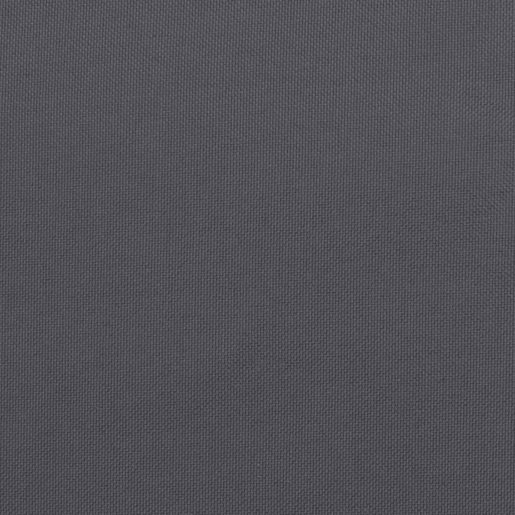 Gartenbank-Auflagen 2 Stk. Anthrazit 180x50x7 cm Oxford-Gewebe