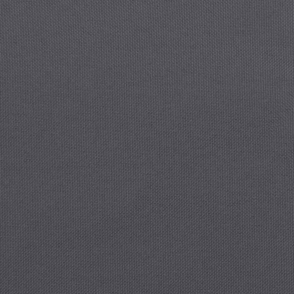 Palettenkissen 3-tlg. Anthrazit Oxford-Gewebe