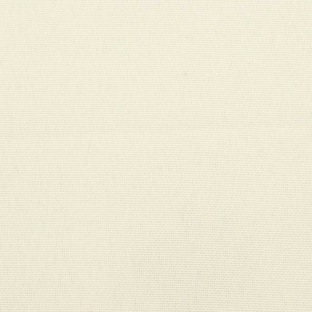 Hochlehner-Auflagen 2 Stk. Creme Oxford-Gewebe