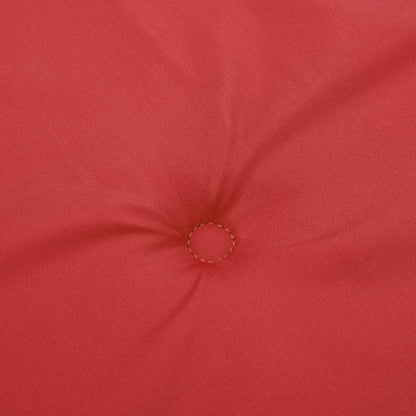 Hochlehner-Auflagen 4 Stk. Rot Oxford-Gewebe