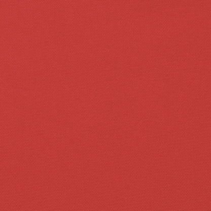 Hochlehner-Auflagen 6 Stk. Rot Oxford-Gewebe