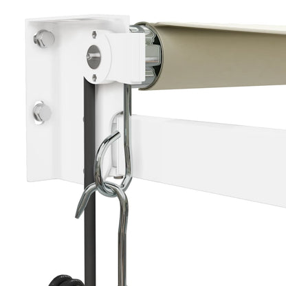 Elektrische Markise mit Kurbel Creme 3,5x2,5 m