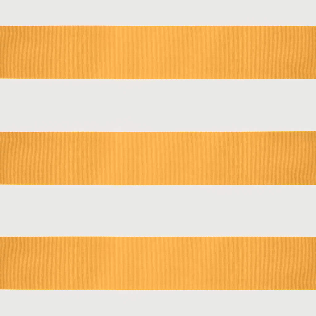 Markise Einziehbar Gelb und Weiß 3x2,5 m Stoff und Aluminium