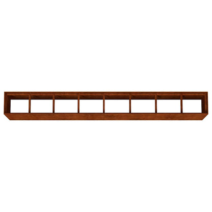 Hochbeet 360x40x80 cm Cortenstahl