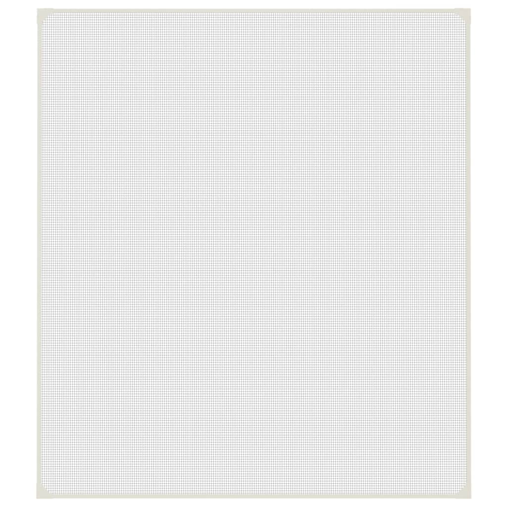 Magnet-Insektenschutz für Fenster Weiß 130x150 cm