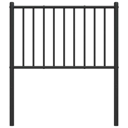 Ersatz-Kopfteil Metall Schwarz 75 cm