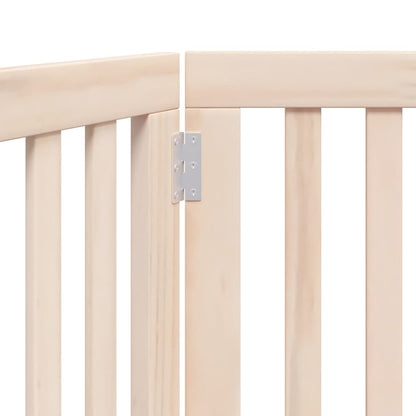 Hundegitter Faltbar 2 Paneele 160 cm Pappelholz