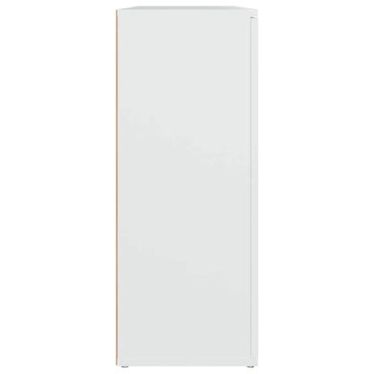 Sideboard Weiß 91x29,5x75 cm Holzwerkstoff