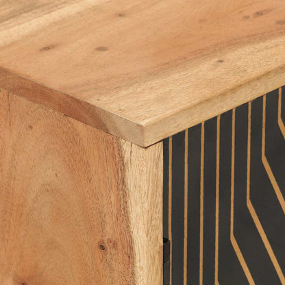 Sideboard 60x35x74 cm Massivholz Akazie