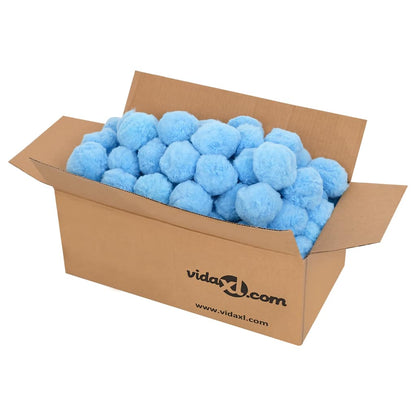 Pool-Filterbälle Antibakteriell Blau 2100 g Polyethylen