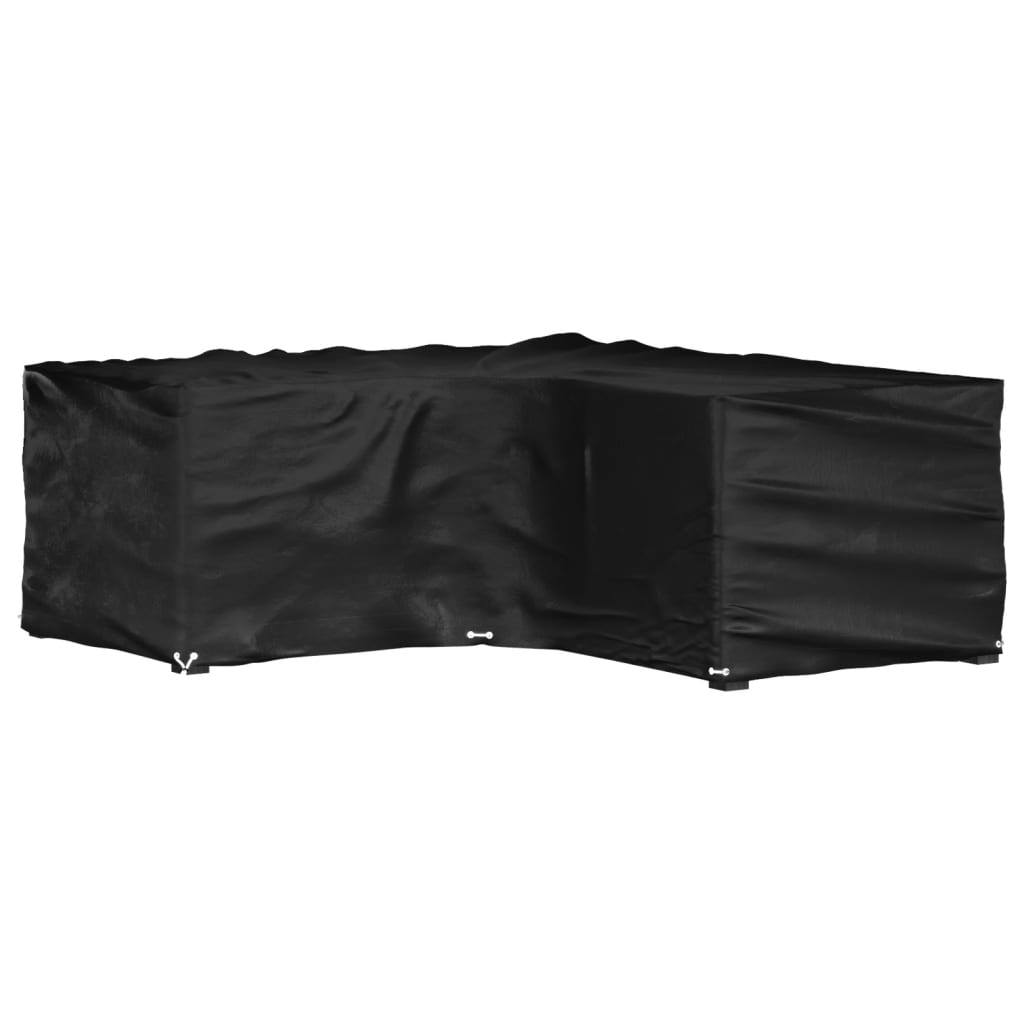 Gartenmöbel-Abdeckung in L-Form 16 Ösen 215x215x70 cm