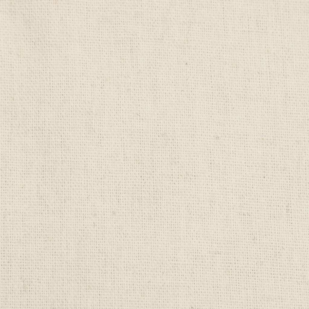 Sessel ohne Armlehne Leinen mit Knopfheftung