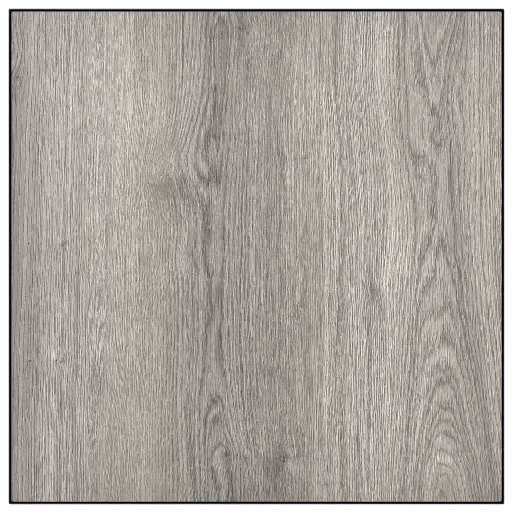 Garten-Couchtisch Grau 55x55x31 cm DPC und Stahl