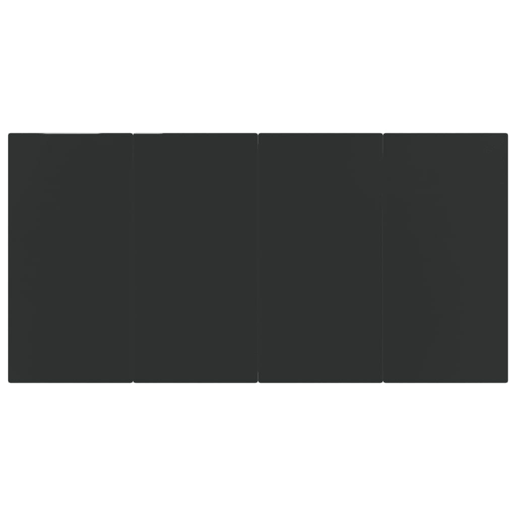 7-tlg. Garten-Essgruppe Braun Poly Rattan