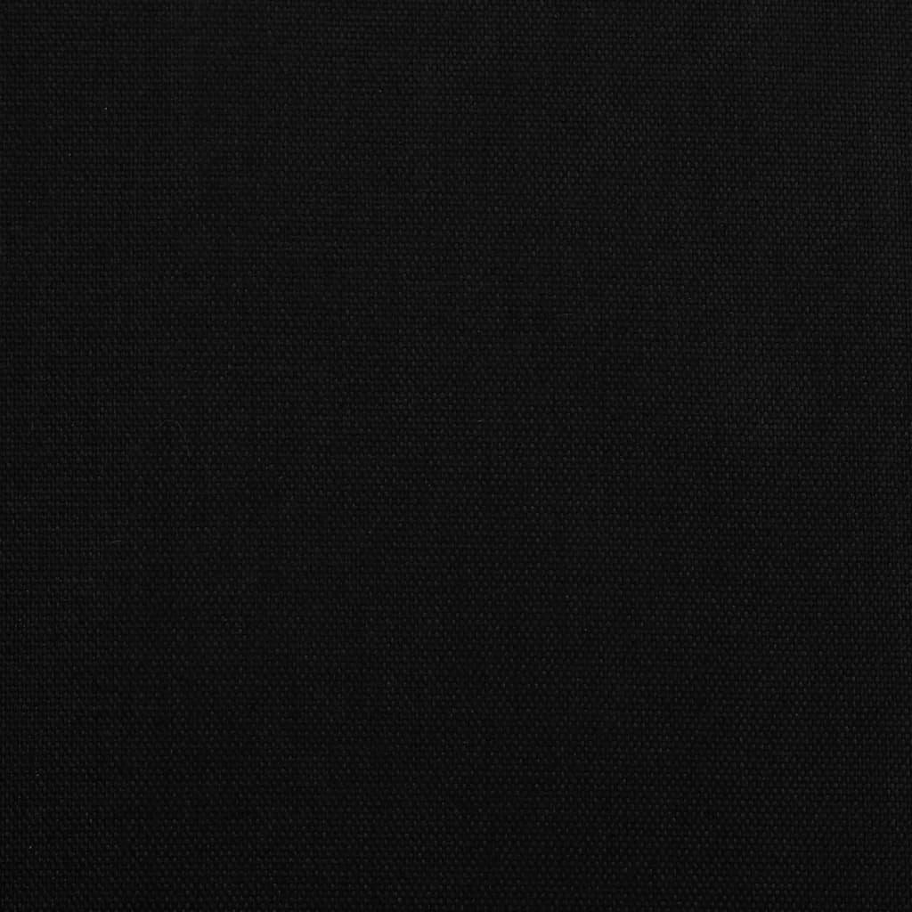 Fahrradanhänger Hunde Schwarz Oxford-Gewebe und Eisen