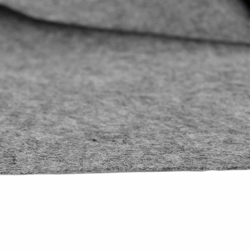 Pool-Bodentuch Hellgrau Ø306 cm Polyester Geotextil