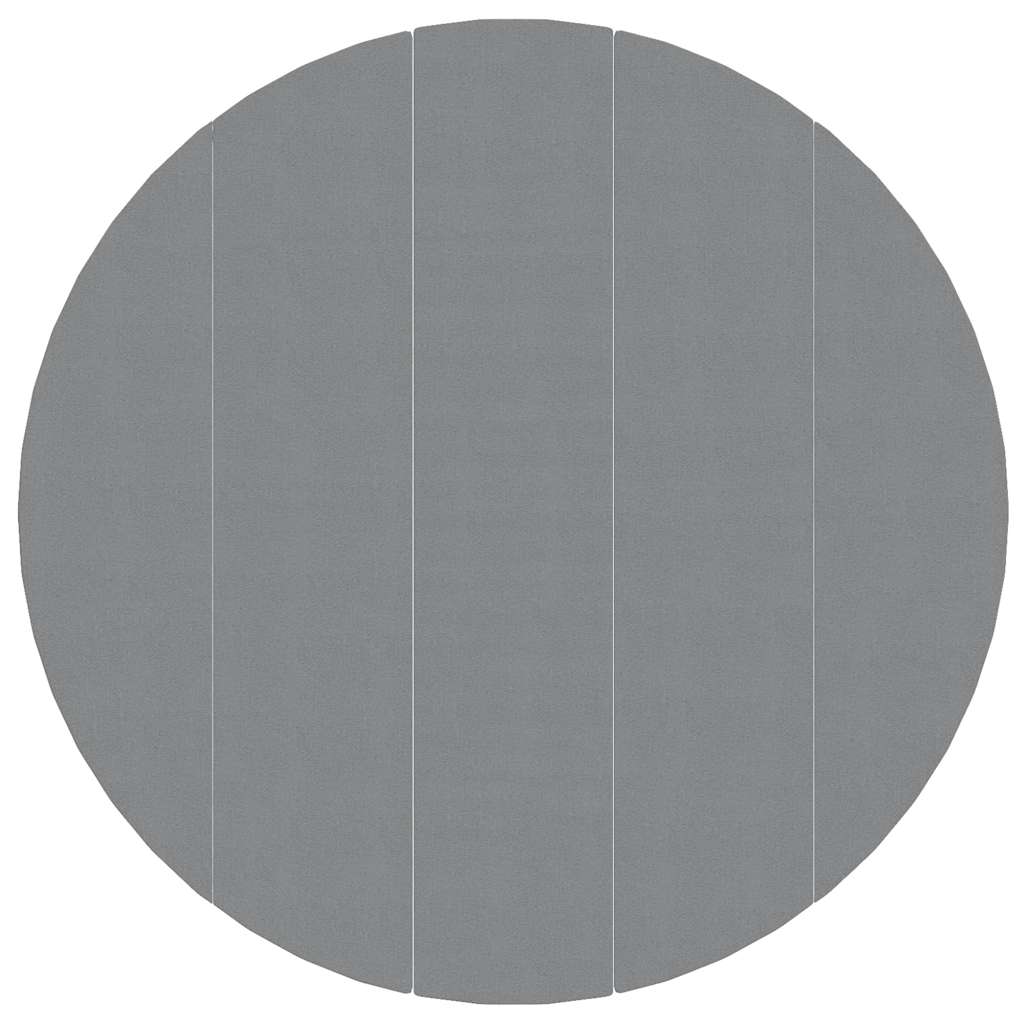 Pool-Bodentuch Hellgrau Ø550 cm Polyester Geotextil