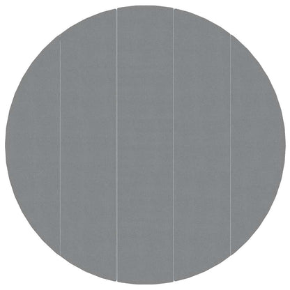 Pool-Bodentuch Hellgrau Ø550 cm Polyester Geotextil