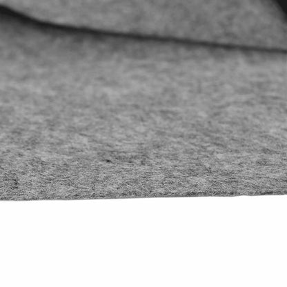 Pool-Bodentuch Hellgrau Ø306 cm Polyester Geotextil