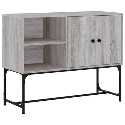 Sideboard Grau Sonoma 100x40x79,5 cm Holzwerkstoff