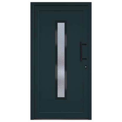 Haustür Anthrazit 108x208 cm PVC