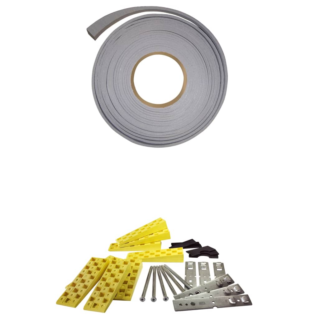 Haustür Weiß 98x200 cm PVC