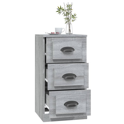 Sideboard Grau Sonoma 36x35,5x67,5 cm Holzwerkstoff