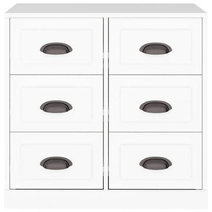 Sideboard Weiß 70x35,5x67,5 cm Holzwerkstoff