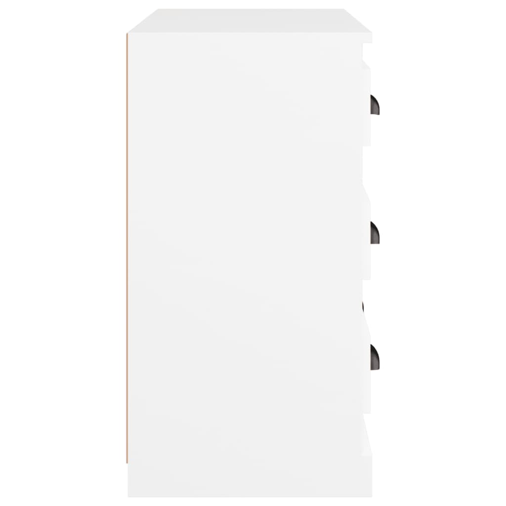 Sideboard Weiß 70x35,5x67,5 cm Holzwerkstoff