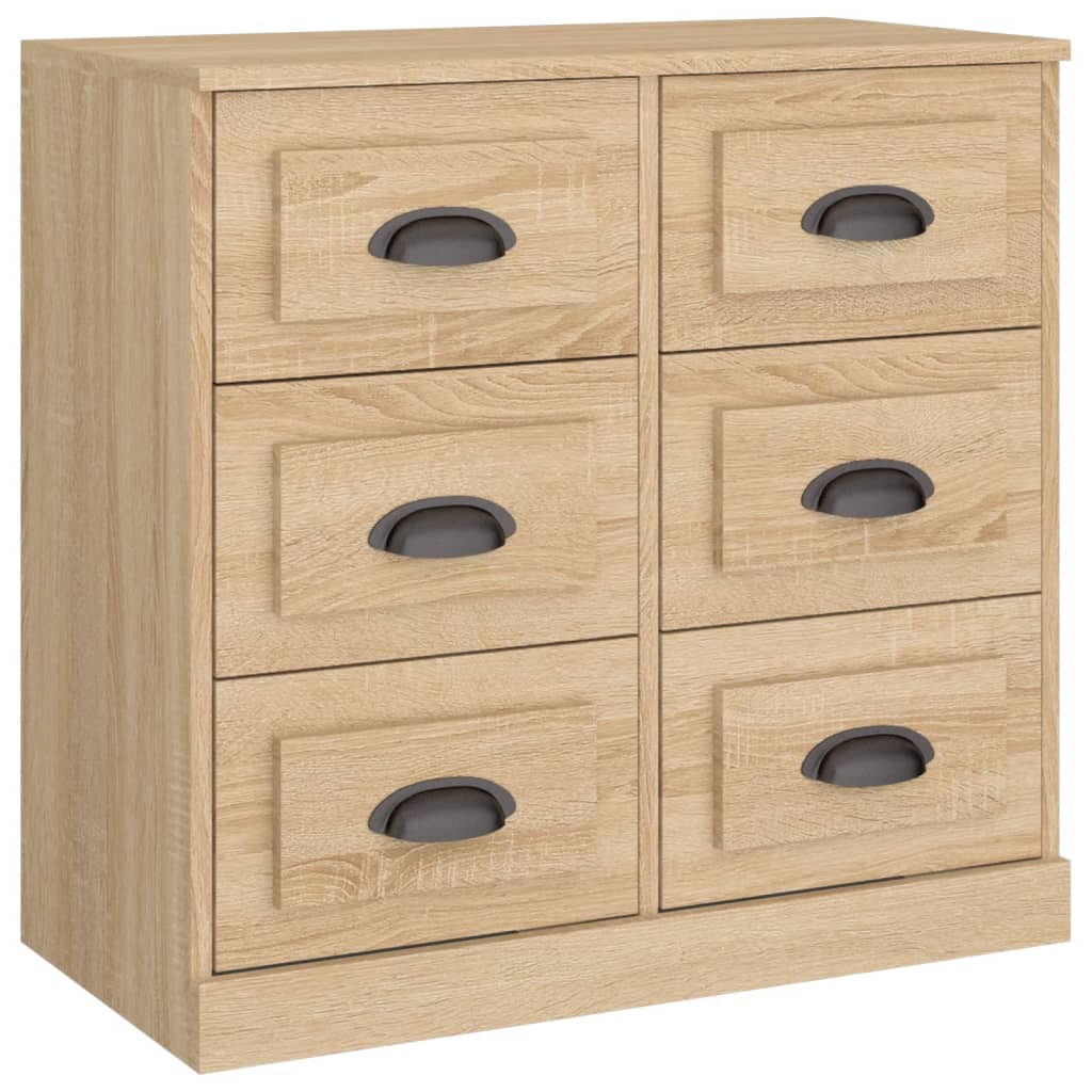 Sideboard Sonoma-Eiche 70x35,5x67,5 cm Holzwerkstoff