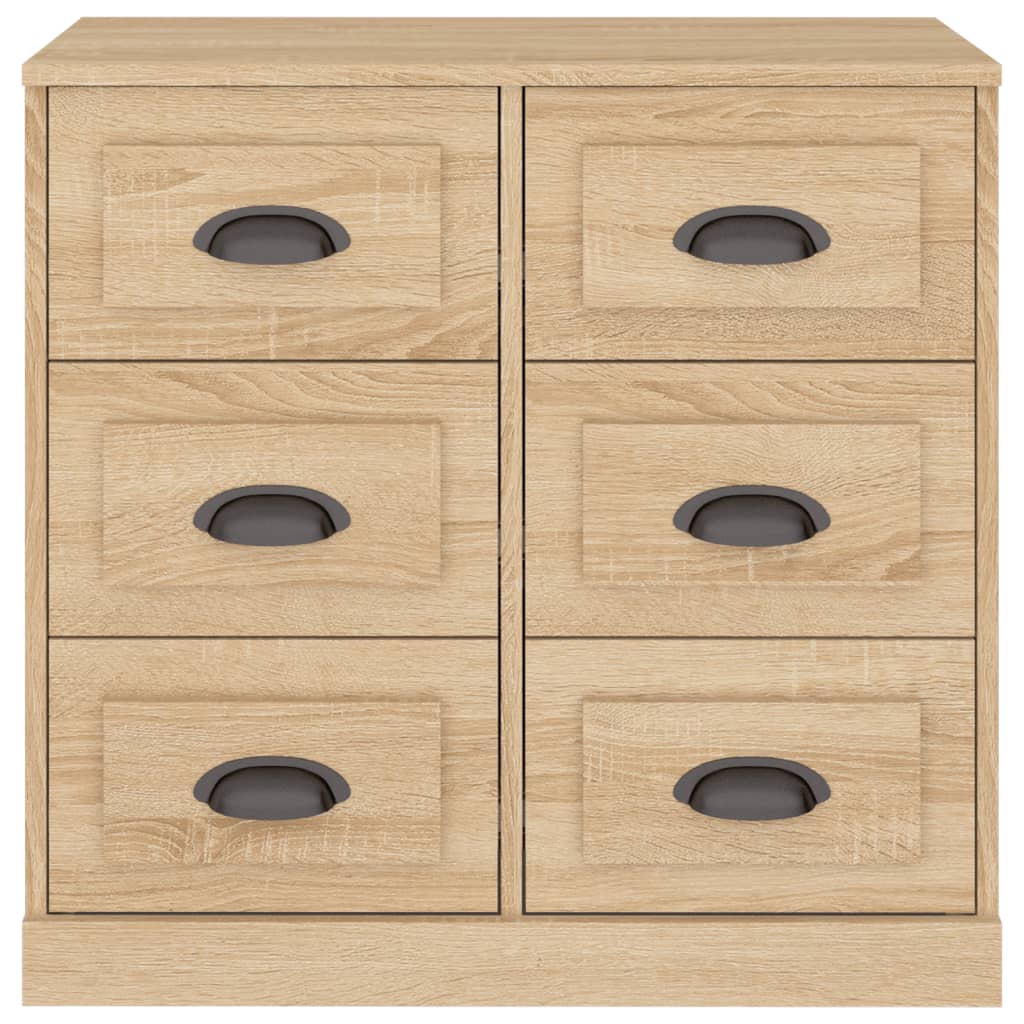 Sideboard Sonoma-Eiche 70x35,5x67,5 cm Holzwerkstoff